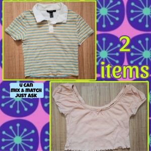 2 Crop Tops